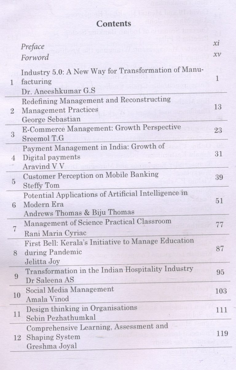 New Trends in Business Management - Media House